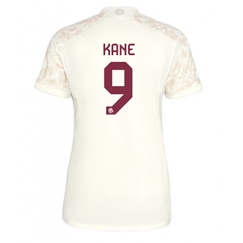 Fotballdrakt Dame Bayern Munich Harry Kane #9 Tredjedrakt 2023-24 Kortermet
